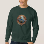 Heren Basic T-shirt met capuchon (Voorkant)