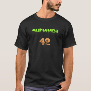 Heren Basic T-Shirt Overlevende 42