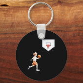 Heren basic t-shirt sleutelhanger (Voorkant)