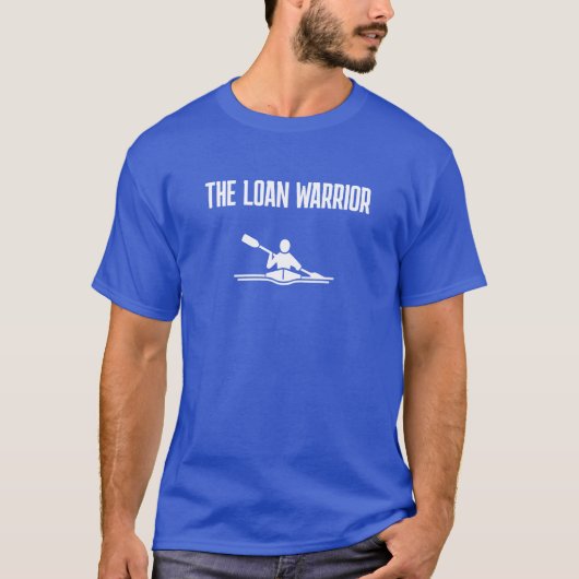 Heren Basic T-Shirt | The Loan Warrior (Voorkant)
