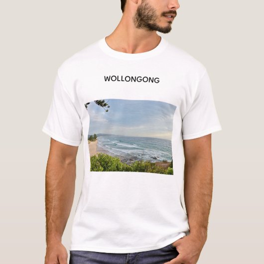 Heren basics T-shirt (Voorkant)