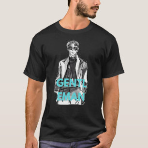 heren basics t-shirt comfortabel casual en los f