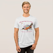 Heren Bella Canvas Punch Monkey T-shirt (Voorkant volledig)