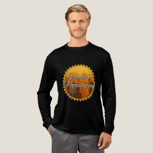Heren Bella+Canvas Tri-blend lange mouw shirt, Zo Shirt