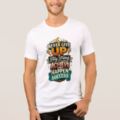 Heren Bella+Canvas Tri-Blend T-shirt (Voorkant)