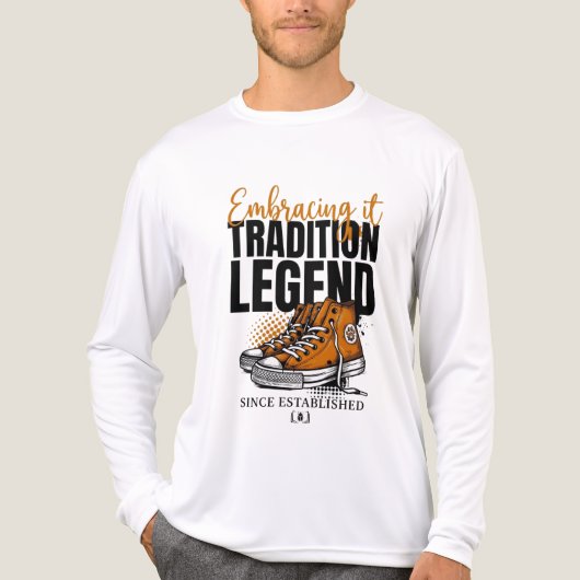 😌✨Heren Bella+Canvas Tri-Blend T-shirt met lange  (Voorkant volledig)