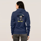 [Heren Bella+canvas volledige ritssluiting hoodie (Achterkant volledig)