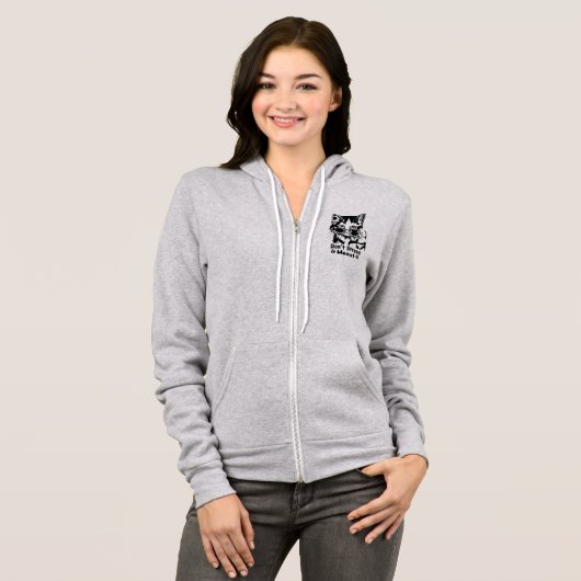 [Heren Bella+canvas volledige ritssluiting hoodie (Voorkant volledig)