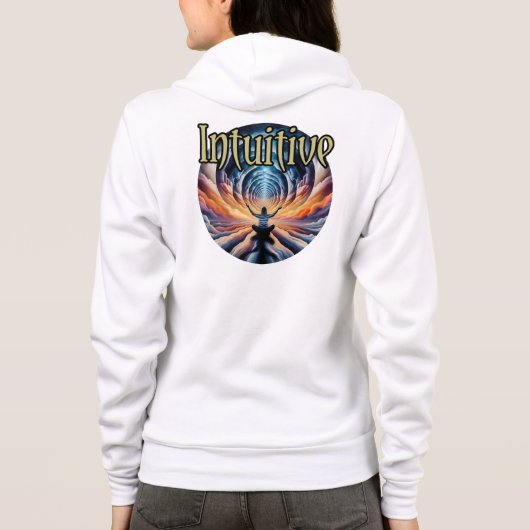 [Heren Bella+canvas volledige ritssluiting hoodie (Achterkant)