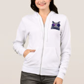 [Heren Bella+canvas volledige ritssluiting hoodie (Voorkant)