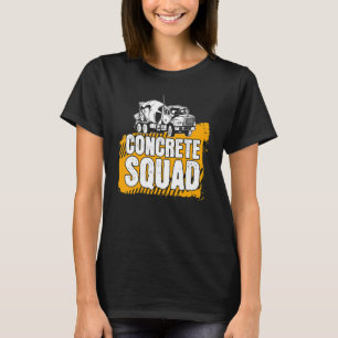 Heren Betonwerker Betonploeg Vintage Concre T-shirt