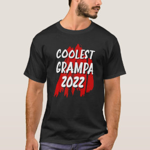 Heren bevorderd tot geweldige papa 2022 vintage va t-shirt