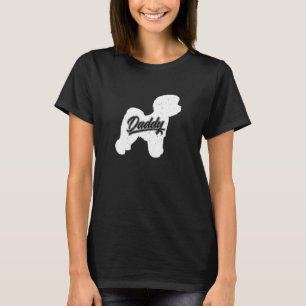 Heren Bichon Frise Papa Hond Eigenaar Papa Vadersc T-shirt