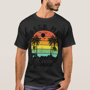 Heren Bier Me Ik ga Trouwen Bachelorfeest App T-shirt