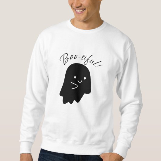 Heren Boo-tiful Ghost Sweatshirt (Voorkant)