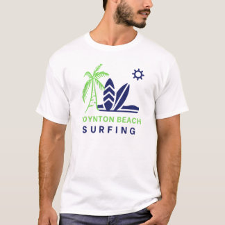Heren Boynton Beach Florida Surfen T-Shirt