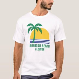 Heren Boynton Beach Florida T-Shirt