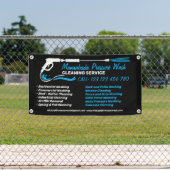 Heren branding Drukwas Behoud van Vermogen Spandoek (Insitu)