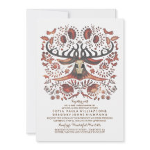 Heren bruiloft uitnodiging met Woodland Animals