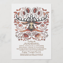 Heren bruiloft uitnodiging met Woodland Animals