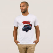 Heren 'Built for Speed' Racing Sportauto T-shirt (Voorkant volledig)