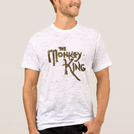 Heren Canvas Fitted Burnout T-shirt