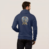 Heren CKS Ranger Zip-Up Hoodie Versie 1 (Achterkant volledig)