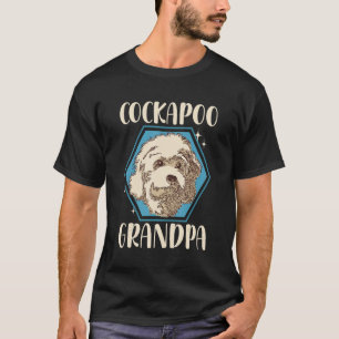 Heren Cockapoo Opa Spoodle Hond Eigenaar Cockapoo T-shirt