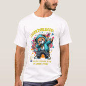 HEREN DABBING TOEKOMSTIGE LESSEN LEREN BASIS T-SHI T-SHIRT (Voorkant)