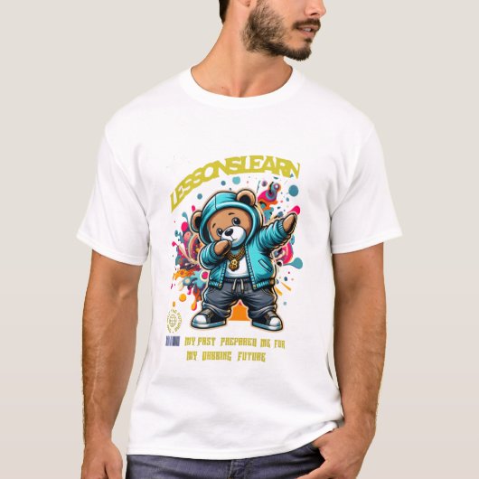 HEREN DABBING TOEKOMSTIGE LESSEN LEREN BASIS T-SHI T-SHIRT (Voorkant)