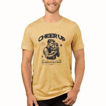 HEREN DADDY CHEER UP TRI-BLEND T SHIRT 