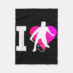 Heren Dames Badminton Badminton Speler Shuttle  Fleece Deken
