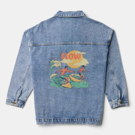 Heren/Dames Energy Flow Denim Jas Jacket