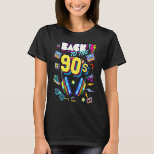 Heren Dames Kids Vintage Retro Terug Naar 90's Gra T-shirt