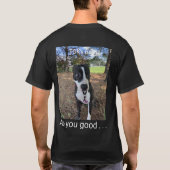 Heren- & Dames T-Shirt (Achterkant)