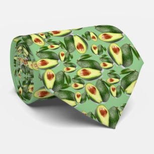 Heren Designer Avocados Stropdas