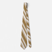 Heren Designer Das Beige Streep (Voorkant)