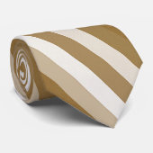 Heren Designer Das Beige Streep (Opgerold)