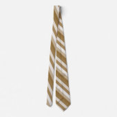 Heren Designer Das Beige Streep (Achterkant)