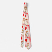 Heren Designer Das Kat Rode Harten (Achterkant)