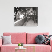 Heren die aan de bar drinken, 1910 canvas afdruk (Insitu (Woonkamer))