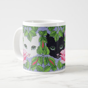Heren die naar jou kijken grote koffiekop