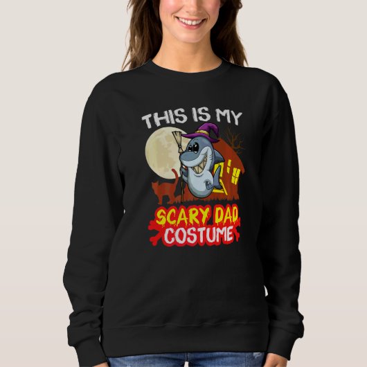 Heren Dit Is Mijn Enge Vader Kostuum Halloween Vad Trui (Voorkant)