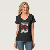 Heren Downhill Mountainbiken Mountainbiker T-shirt (Voorkant volledig)