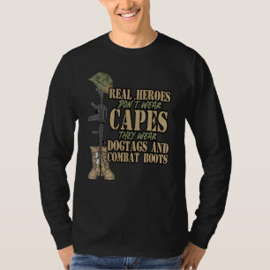 Heren Draag geen kapen die ze Draag Label strijd B T-shirt