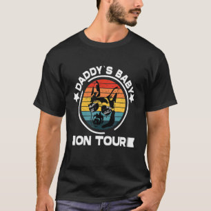 Heren Duitse Herdershond Pappas Hond Op Tour Hond  T-shirt