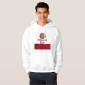 Heren Dyngus Day Polka Radio Hoodie (Voorkant volledig)