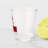 Heren Dyngus Day Polka Radio Shot Glas (Rechts)
