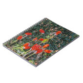 Heren en dames Italiaanse Arum Bloemen Notitieboek (Linkerzijde)