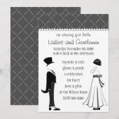 Heren en dames kaart (Voorkant / Achterkant)